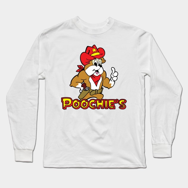 Poochie Color Long Sleeve T-Shirt by Heston Horwin